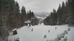 Výstupní stanice lanové dráhy