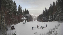 Výstupní stanice lanové dráhy