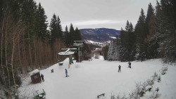 Výstupní stanice lanové dráhy