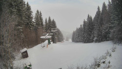 Výstupní stanice lanové dráhy