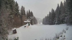 Výstupní stanice lanové dráhy