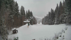 Výstupní stanice lanové dráhy