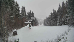 Výstupní stanice lanové dráhy