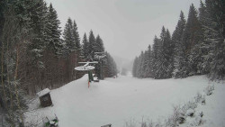 Výstupní stanice lanové dráhy