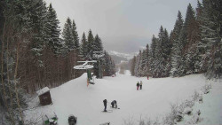 Výstupní stanice lanové dráhy