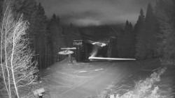 Výstupní stanice lanové dráhy