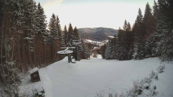 Výstupní stanice lanové dráhy