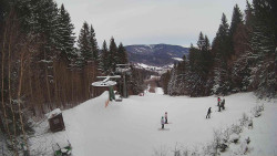 Výstupní stanice lanové dráhy