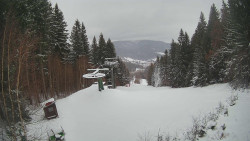 Výstupní stanice lanové dráhy