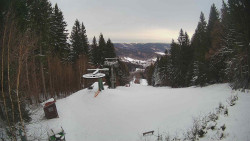 Výstupní stanice lanové dráhy