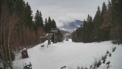 Výstupní stanice lanové dráhy