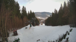 Výstupní stanice lanové dráhy