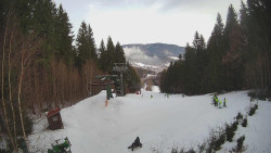 Výstupní stanice lanové dráhy