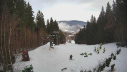 Výstupní stanice lanové dráhy