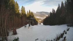 Výstupní stanice lanové dráhy