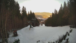 Výstupní stanice lanové dráhy