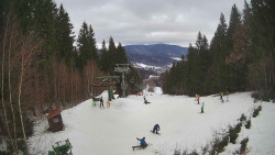 Výstupní stanice lanové dráhy