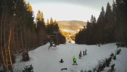 Výstupní stanice lanové dráhy