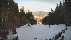 Výstupní stanice lanové dráhy