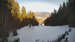 Výstupní stanice lanové dráhy