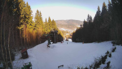 Výstupní stanice lanové dráhy