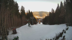 Výstupní stanice lanové dráhy