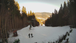 Výstupní stanice lanové dráhy