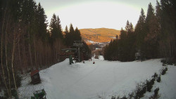 Výstupní stanice lanové dráhy