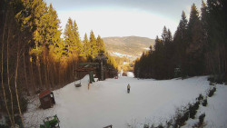 Výstupní stanice lanové dráhy