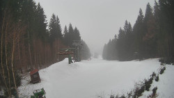 Výstupní stanice lanové dráhy