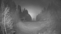 Výstupní stanice lanové dráhy