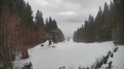 Výstupní stanice lanové dráhy