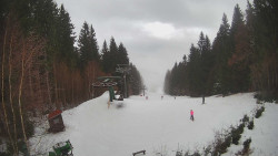 Výstupní stanice lanové dráhy