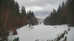 Výstupní stanice lanové dráhy