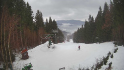 Výstupní stanice lanové dráhy