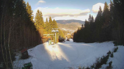 Výstupní stanice lanové dráhy