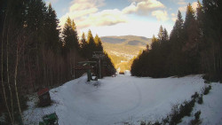 Výstupní stanice lanové dráhy