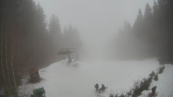 Výstupní stanice lanové dráhy