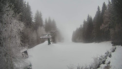 Výstupní stanice lanové dráhy