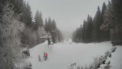 Výstupní stanice lanové dráhy