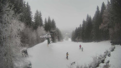 Výstupní stanice lanové dráhy