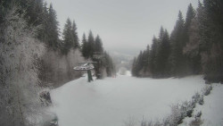 Výstupní stanice lanové dráhy