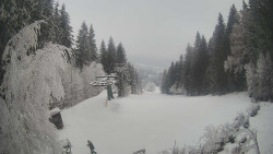 Výstupní stanice lanové dráhy