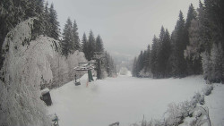 Výstupní stanice lanové dráhy