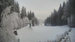 Výstupní stanice lanové dráhy