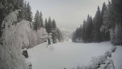 Výstupní stanice lanové dráhy