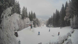 Výstupní stanice lanové dráhy