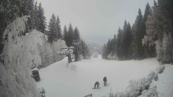 Výstupní stanice lanové dráhy