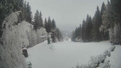 Výstupní stanice lanové dráhy