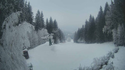 Výstupní stanice lanové dráhy